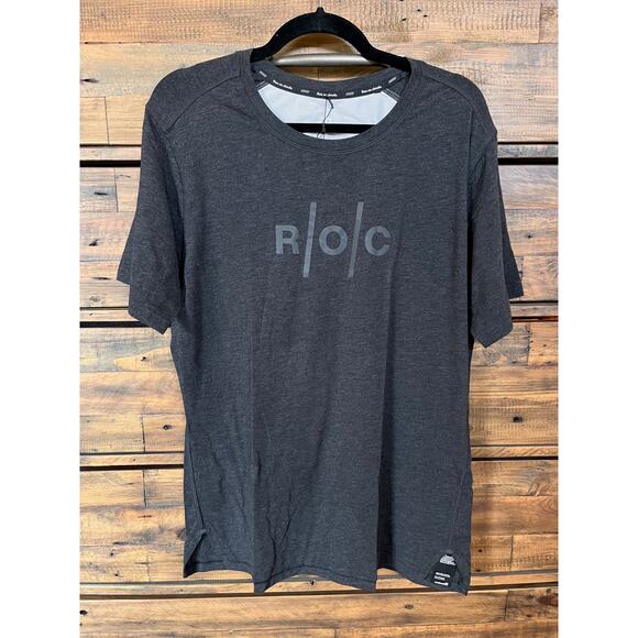 NWT Men's On Cloud R.O.C (Run On Clouds) Black Comfort T-Shirt Size L - Picture 1 of 9